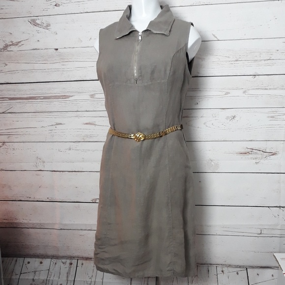 lina tomei linen dress